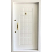 درب ضد سرقت cnc روکش راش مدل پازل