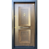 درب ضد سرقت لوکس برجسته مدل دوقاب کیان