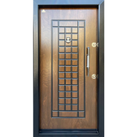 درب ضد سرقت cnc روکش راش مدل مارکوتری